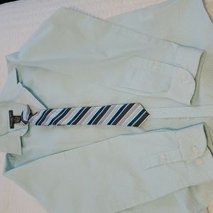 Boy's buttoned down shirt